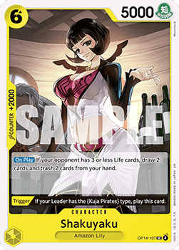 The Azure Sea's Seven OP14-107 Shakuyaku