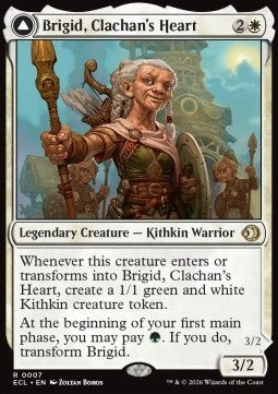 Lorwyn Eclipsed 0007 Brigid, Clachan's Heart//Brigid, Doun's Mind