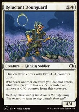 Lorwyn Eclipsed 0031 Reluctant Dounguard
