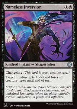 Lorwyn Eclipsed 0113 Nameless Inversion (Foil)