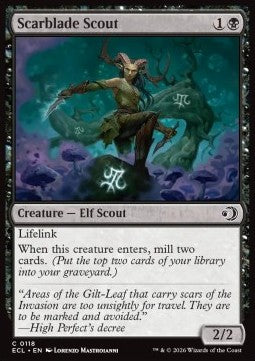 Lorwyn Eclipsed 0118 Scarblade Scout
