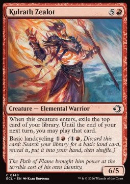 Lorwyn Eclipsed 0148 Kulrath Zealot