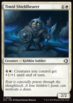 Lorwyn Eclipsed 0039 Timid Shieldbearer