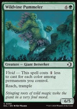 Lorwyn Eclipsed 0203 Wildvine Pummeler