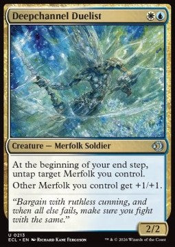 Lorwyn Eclipsed 0213 Deepchannel Duelist (Foil)