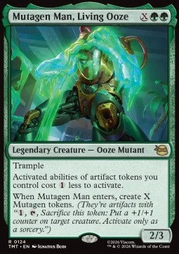Teenage Mutant Ninja Turtles 0124 Mutagen Man, Living Ooze