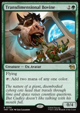 Teenage Mutant Ninja Turtles Commander 0134 Transdimensional Bovine