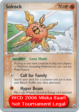 World Championship 2006 Solrock (Non Holo)