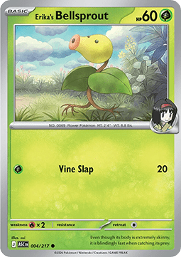 Ascended Heroes 004/217 Erika's Bellsprout