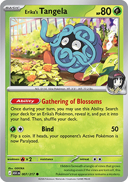 Ascended Heroes 007/217 Erika's Tangela