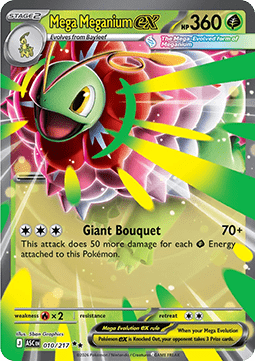 Ascended Heroes 010/217 Mega Meganium ex