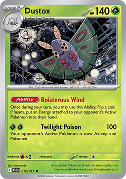 Ascended Heroes 015/217 Dustox