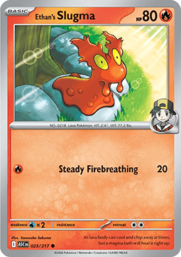 Ascended Heroes 023/217 Ethan's Slugma
