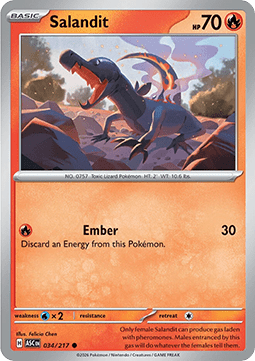 Ascended Heroes 034/217 Salandit