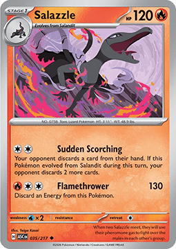 Ascended Heroes 035/217 Salazzle