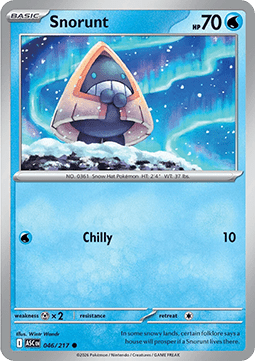 Ascended Heroes 046/217 Snorunt