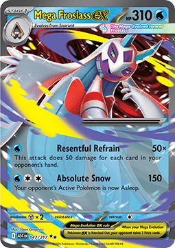 Ascended Heroes 047/217 Mega Froslass ex