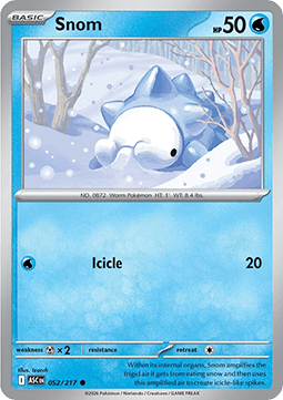 Ascended Heroes 052/217 Snom