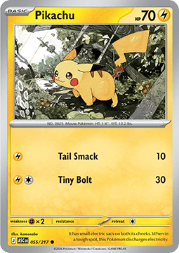 Ascended Heroes 055/217 Pikachu