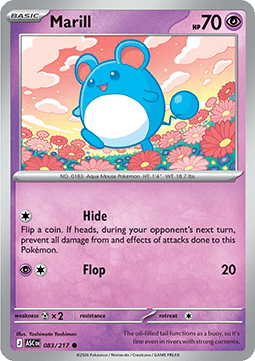 Ascended Heroes 083/217 Marill