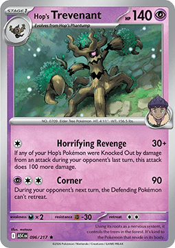 Ascended Heroes 096/217 Hop's Trevenant (Holo)