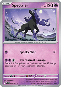 Ascended Heroes 098/217 Spectrier (Holo)