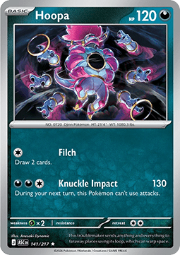 Ascended Heroes 141/217 Hoopa (Holo)