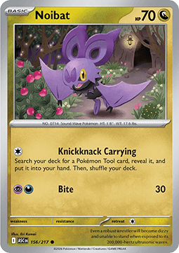 Ascended Heroes 156/217 Noibat