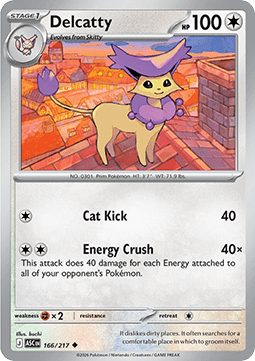 Ascended Heroes 166/217 Delcatty