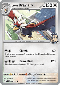 Ascended Heroes 174/217 Larry's Braviary