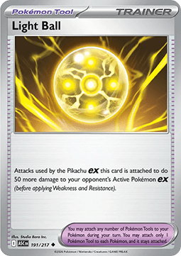 Ascended Heroes 191/217 Light Ball