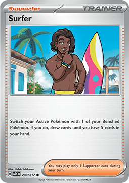 Ascended Heroes 200/217 Surfer