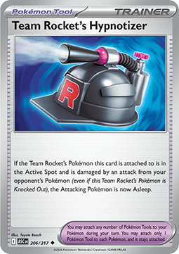 Ascended Heroes 206/217 Team Rocket's Hypnotizer
