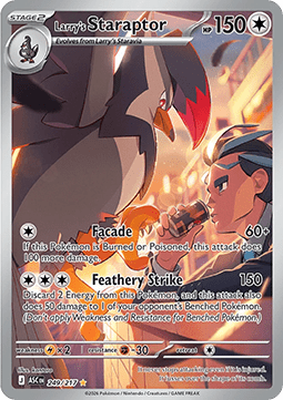 Ascended Heroes 249/217 Larry's Staraptor
