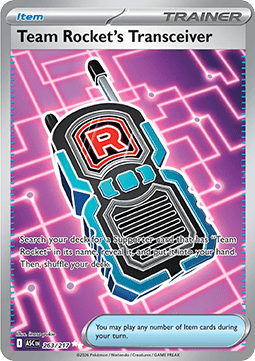 Ascended Heroes 263/217 Team Rocket's Transceiver