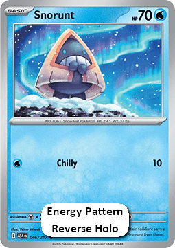 Ascended Heroes 046/217 Snorunt (Reverse Holo Energy)