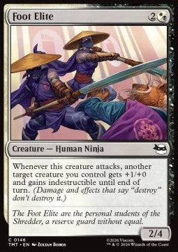 Teenage Mutant Ninja Turtles 0146 Foot Elite (Foil)