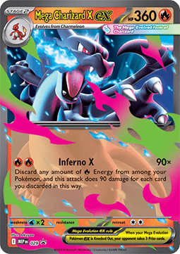 Mega Evolution Promo MEP029 Mega Charizard X ex