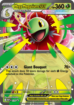Mega Evolution Promo MEP034 Mega Meganium ex