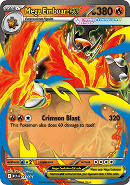 Mega Evolution Promo MEP035 Mega Emboar ex