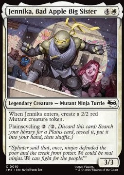 Teenage Mutant Ninja Turtles 0010 Jennika, Bad Apple Big Sister (Foil)
