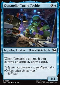Teenage Mutant Ninja Turtles 0037 Donatello, Turtle Techie