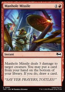 Teenage Mutant Ninja Turtles 0094 Manhole Missile (Foil)