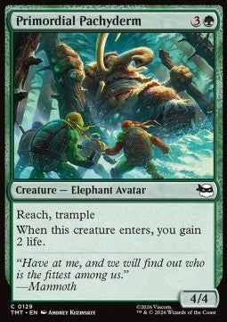 Teenage Mutant Ninja Turtles 0129 Primordial Pachyderm