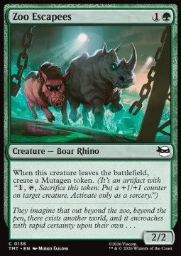 Teenage Mutant Ninja Turtles 0138 Zoo Escapees