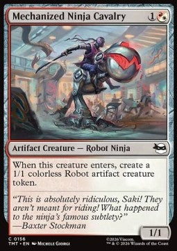 Teenage Mutant Ninja Turtles 0156 Mechanized Ninja Cavalry (Foil)