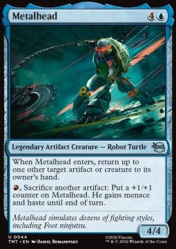 Teenage Mutant Ninja Turtles 0044 Metalhead (Foil)