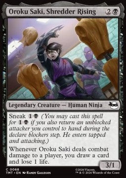 Teenage Mutant Ninja Turtles 0068 Oroku Saki, Shredder Rising
