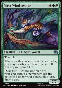 Teenage Mutant Ninja Turtles 0137 West Wind Avatar (Foil)