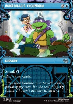 Teenage Mutant Ninja Turtles 0228 Donatello's Technique